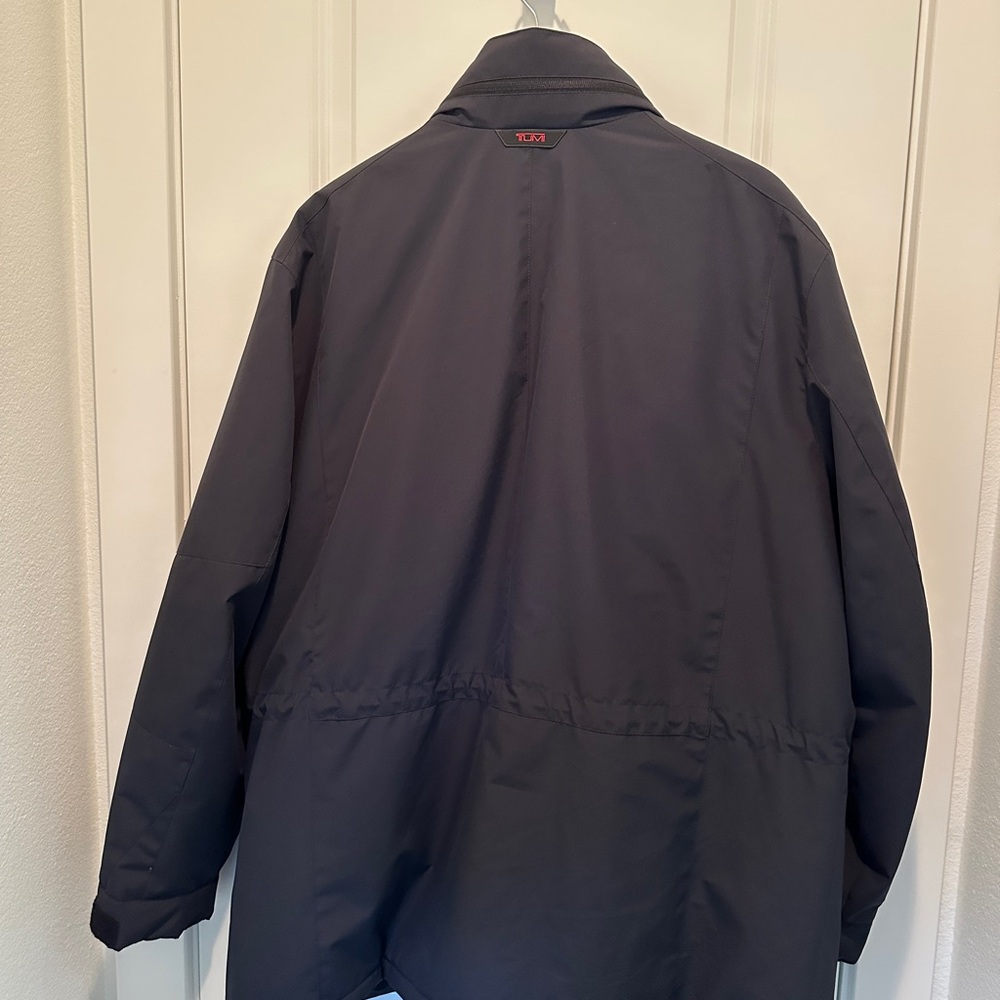 Tumi Men's  Black Insulated Weatherproof Coat - Picture 7 of 11